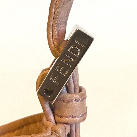 SOLD THRU WEBSITE Fendi Pink Mini Croissant - Picture 6 of 8